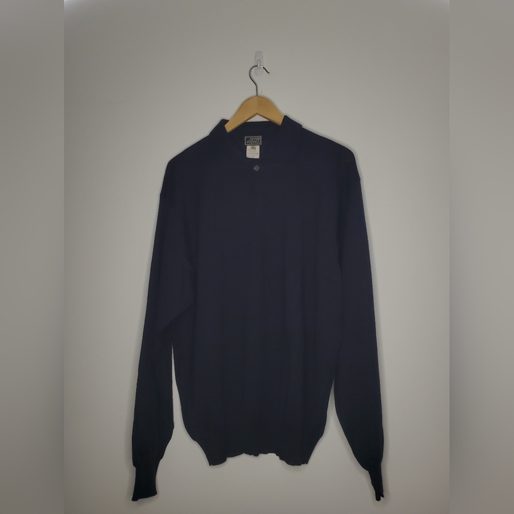 Vintage Men's Versave Black Long Sleeve Size 54